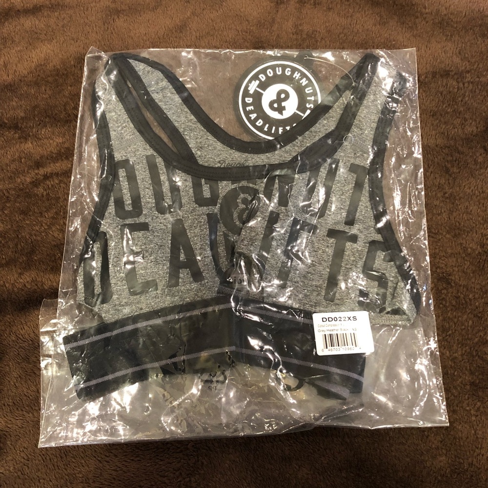 Keyhole sports bra